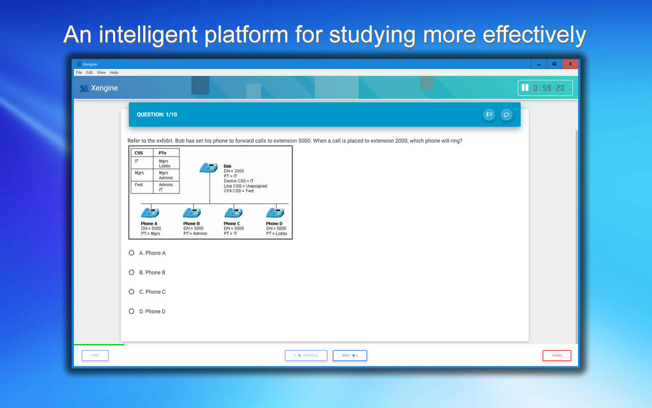 ADM201 FREE Exam Simulator as seen in real exam scenarios