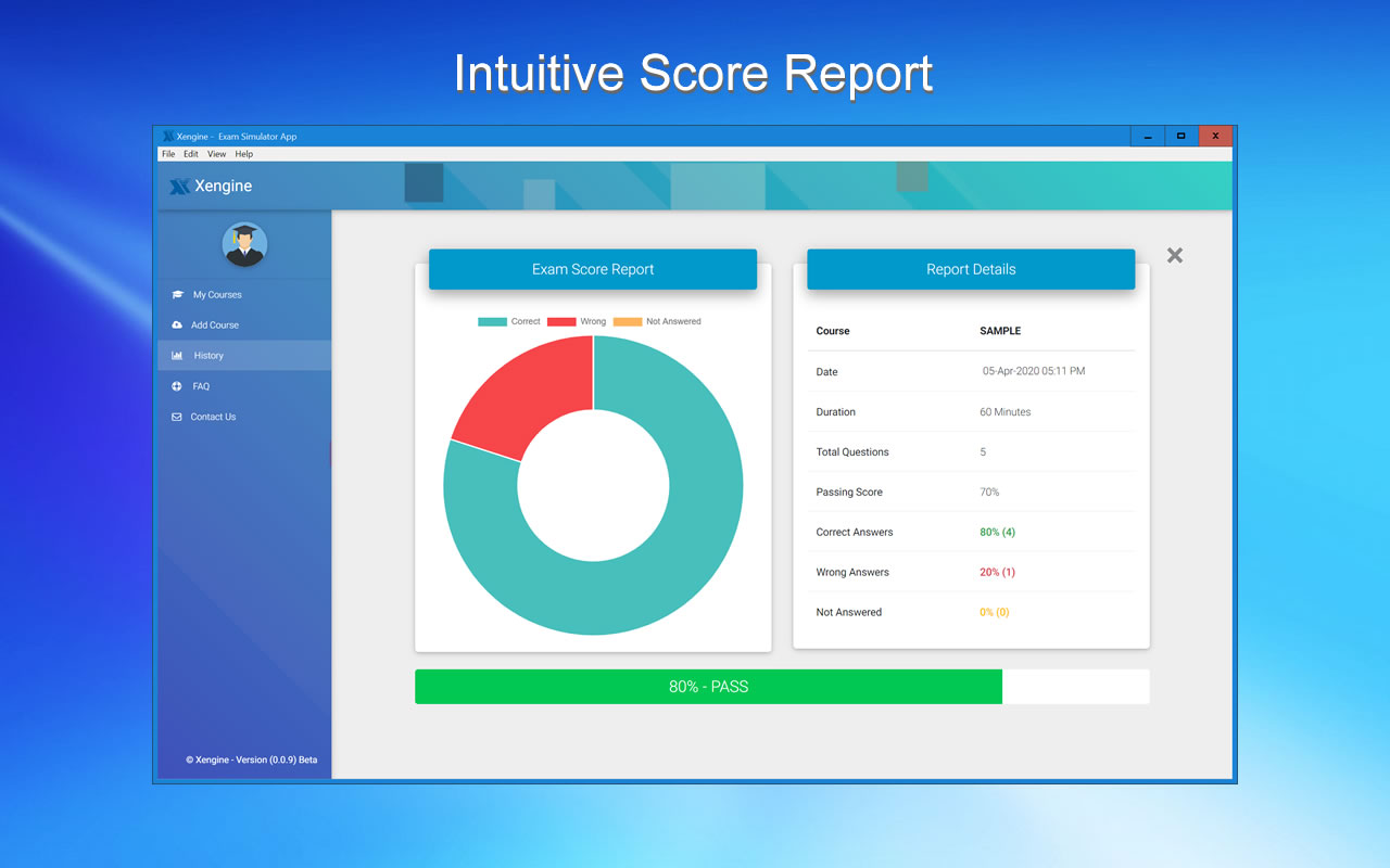 ADM201 Intuitive Score Report 